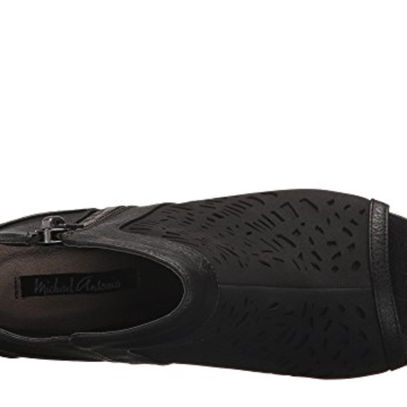 MAS Open Toe Block Heel Sandal Bootie - Picture 6 of 8